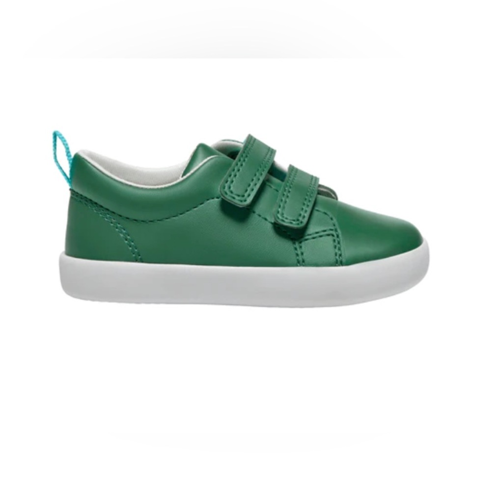 Ten Little Everyday Original Toddler Sneakers - Emerald Green - 9 GUC